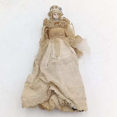 Antique  bisque doll - 18cm long