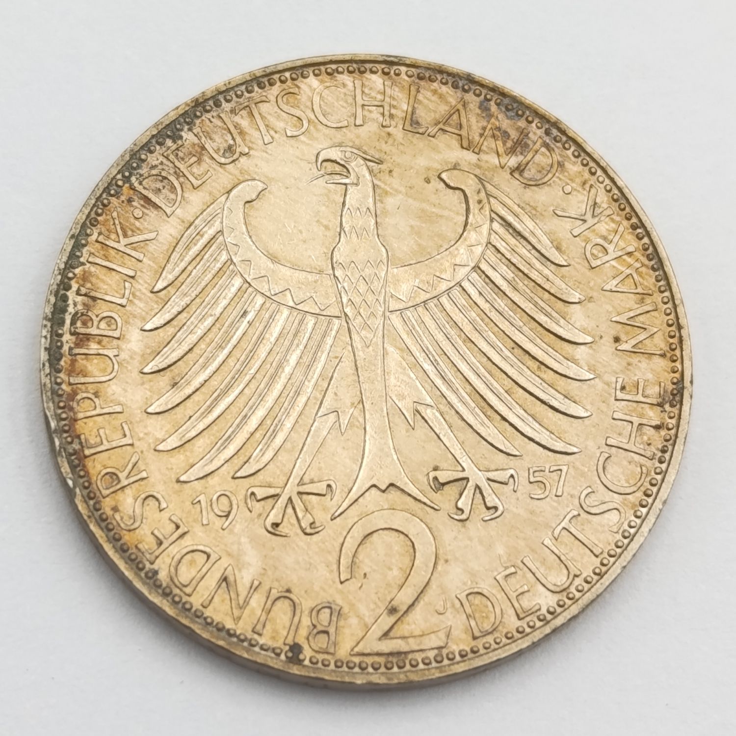 Germany 1947 Max Planck 2 Deutsche Mark