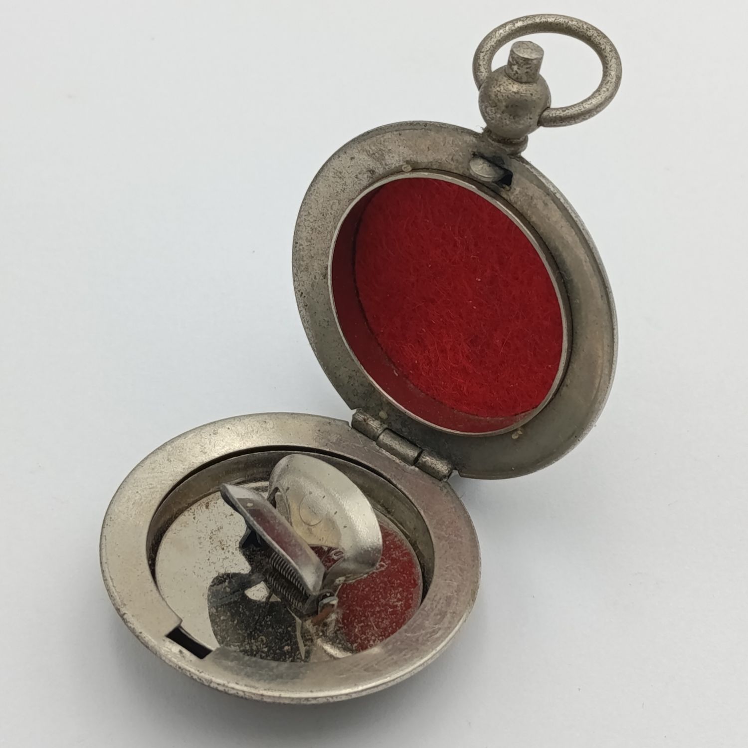Vintage pocket ink stamp holder