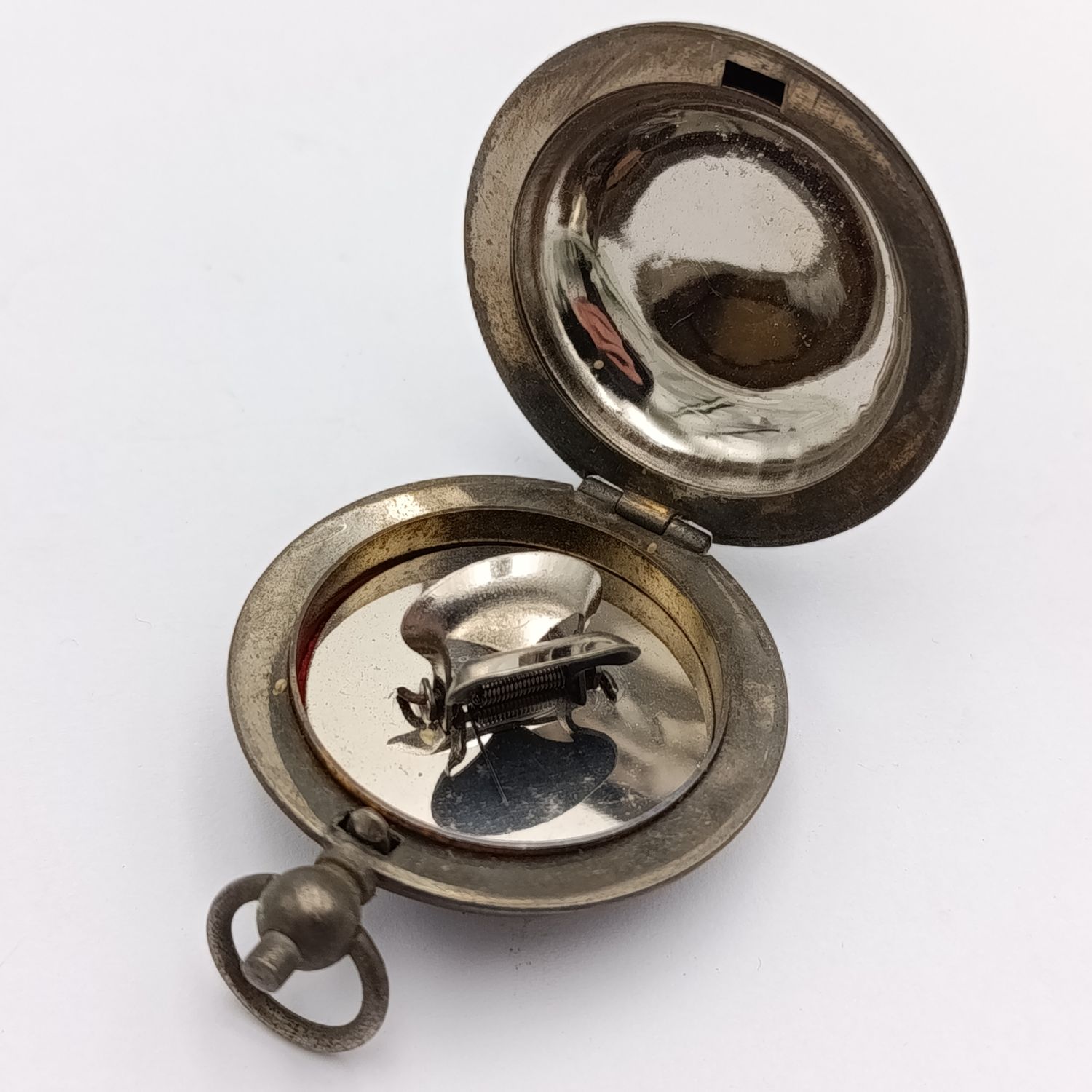 Vintage pocket ink stamp holder