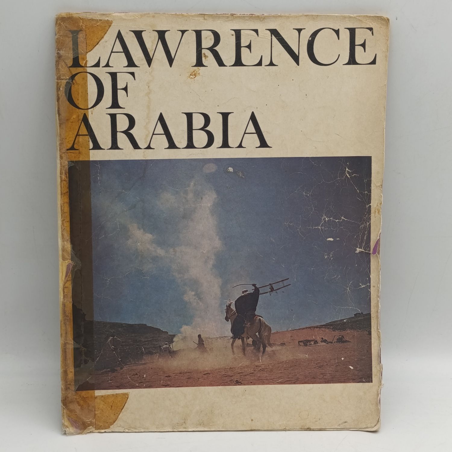Columbia Pictures original Lawrence of Arabia booklet 1962 - well used