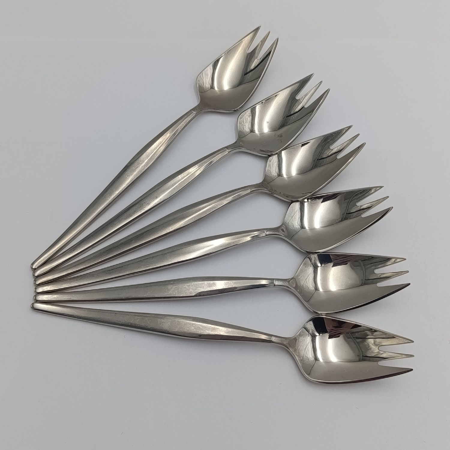 Lot of 6 Noritake fork spoons