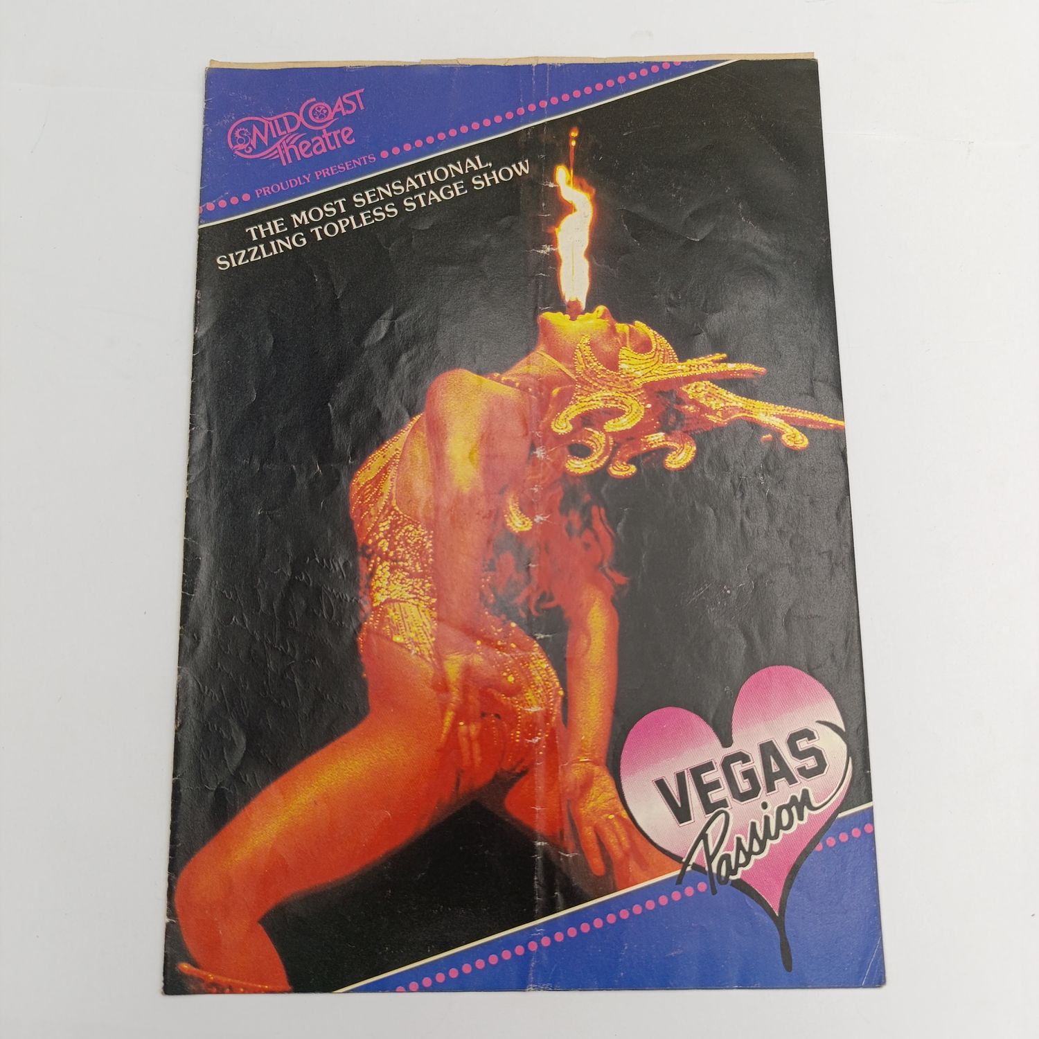 Wild Coast Theatre Brochure - Vegas Passion - signed and attributed by various of the stars