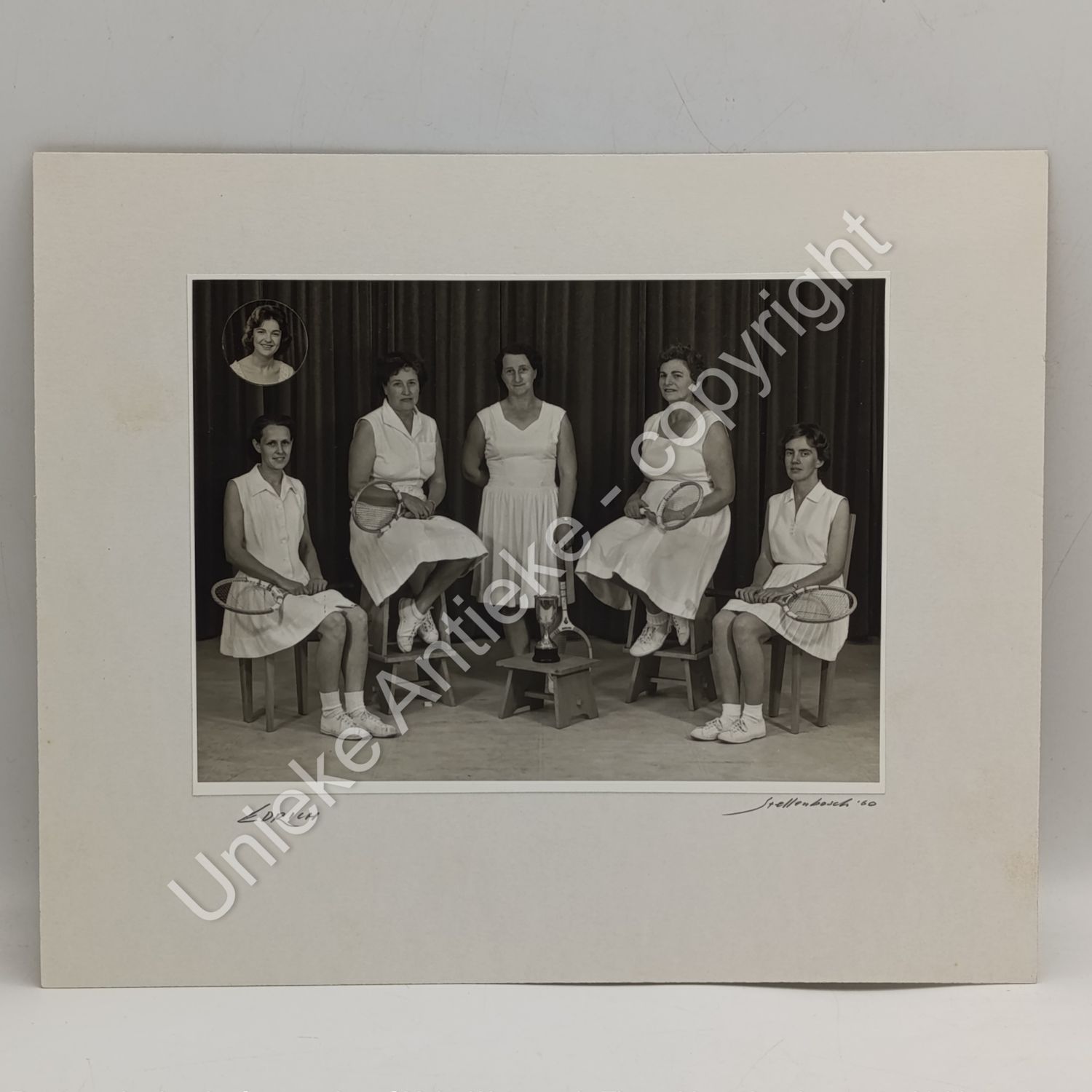 1960 Stellenbosch Tennis team photo