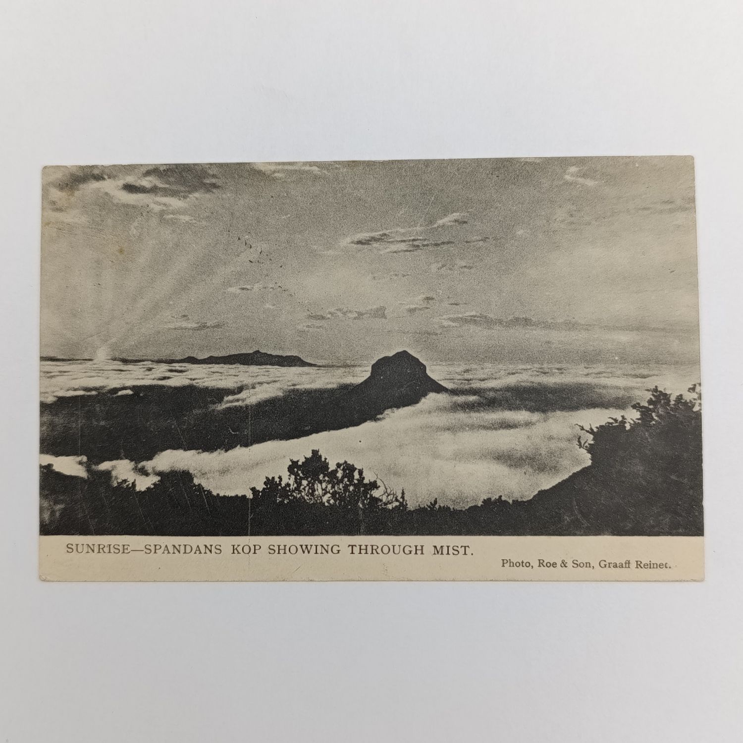 1911 Postcard Graaff Reinet to Pietersburg with Houtboschdorp cancellation