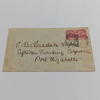 1900 Cape of Good Hope Cover Queenstown to Port Elizabeth