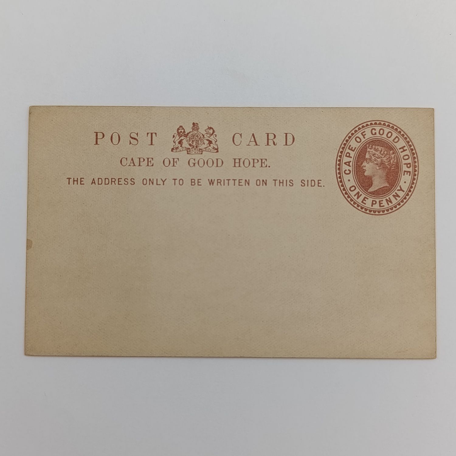 Cape of Good Hope prepaid postcard unused