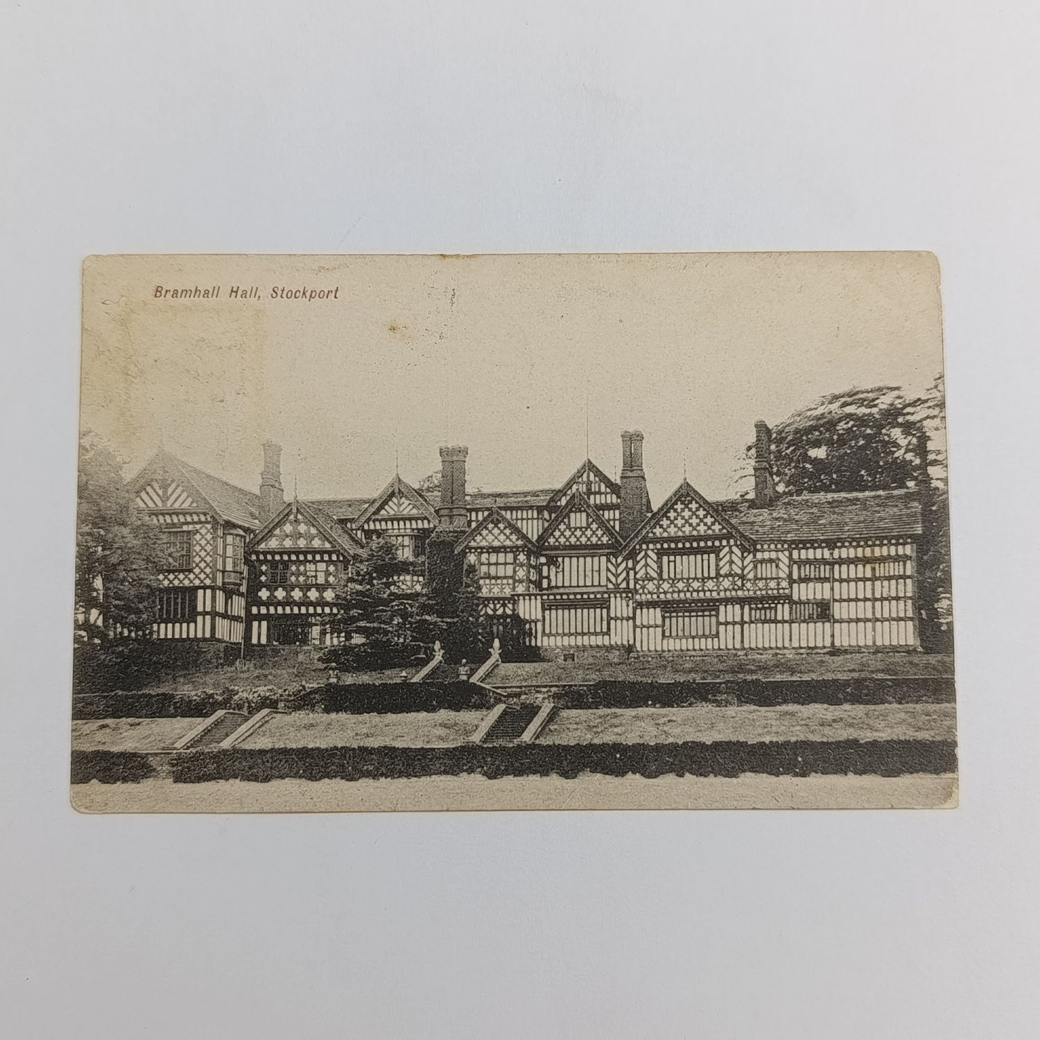 1906 Postcard from Stockpart, England to Wynberg, Cape Colony - With primary school Gordon&#39;s Bay Rubber stamp - In 1906 the school was operated from the premises of the Dutch Reformed church