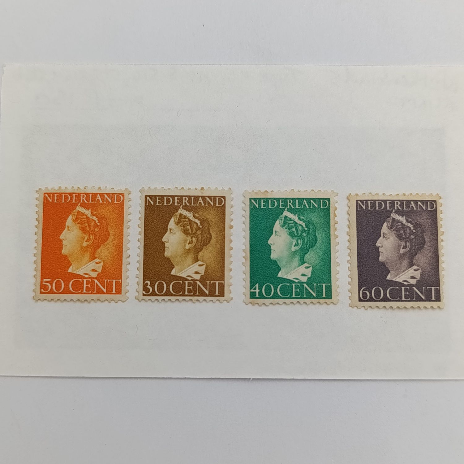 Netherlands Type 94 no's 514,515,515a,515b Mint stamps