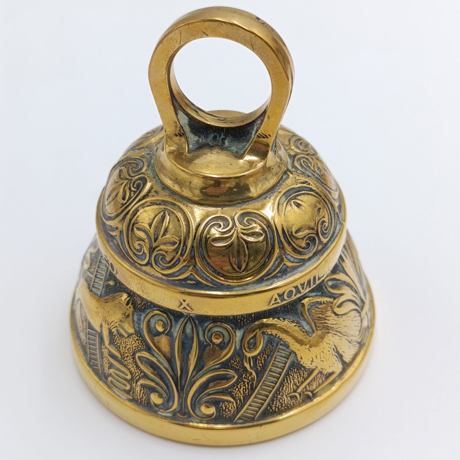 Vintage brass table bell