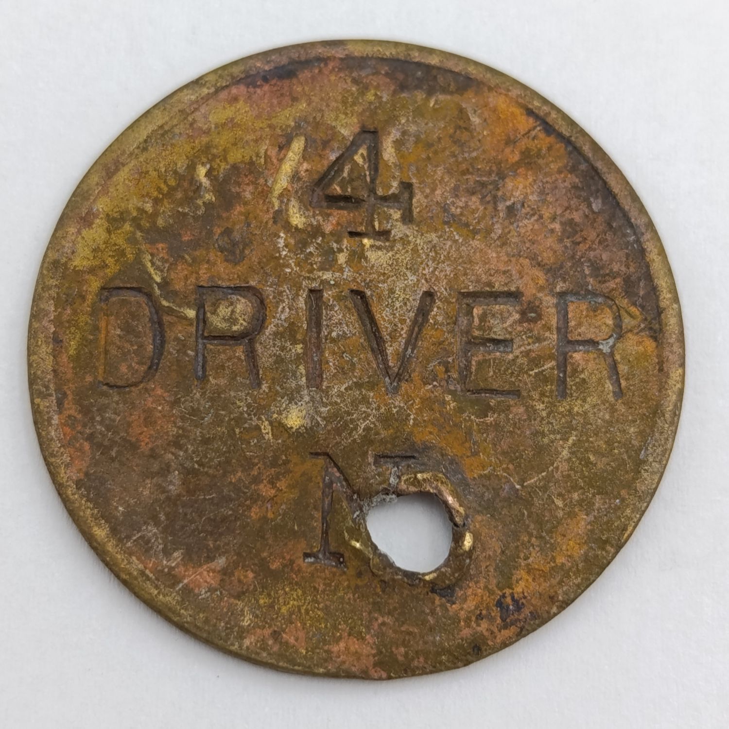 Key check Token marked MEAT &amp; DRIVER