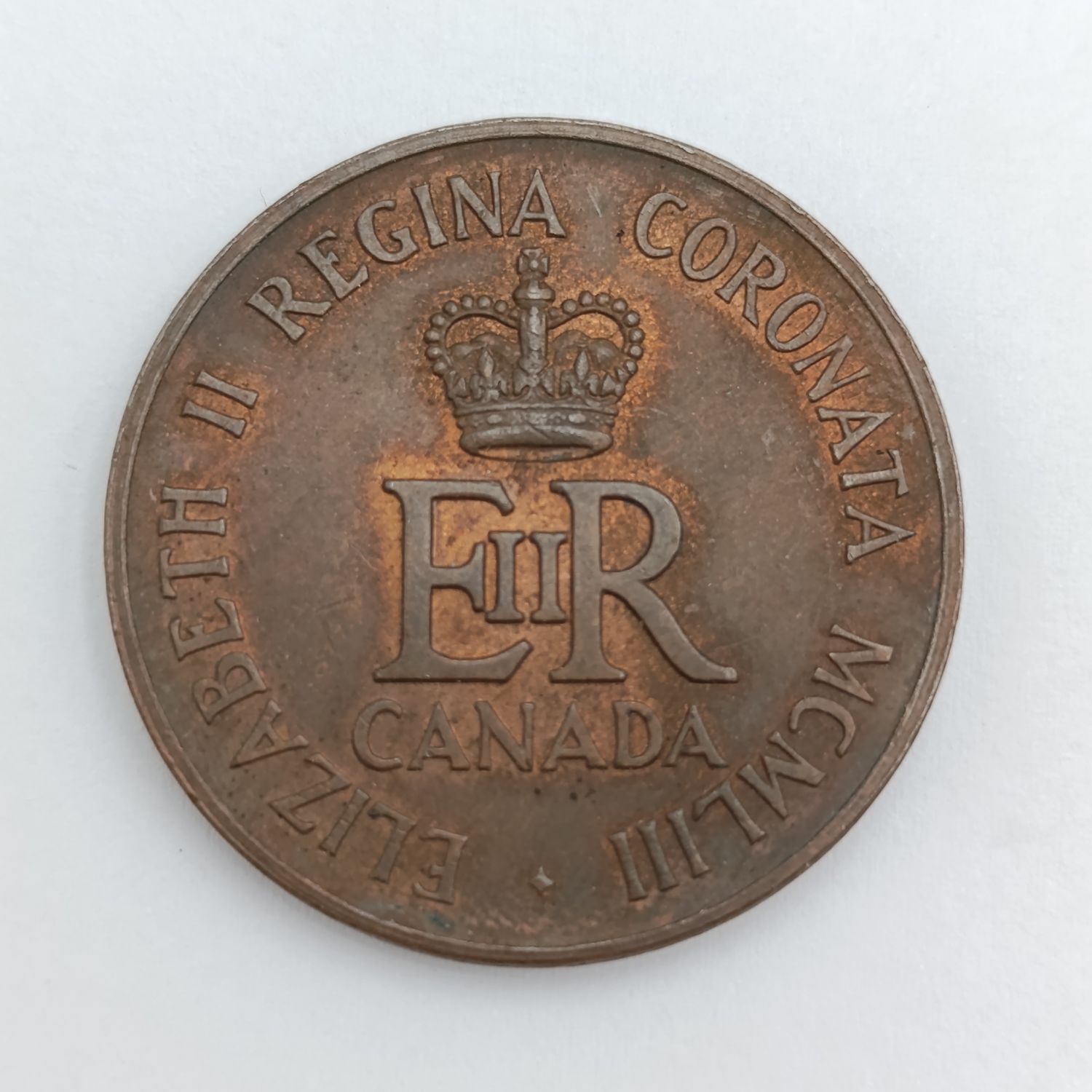 Canadian Elizabeth 2 coronation medal - Excellent condition