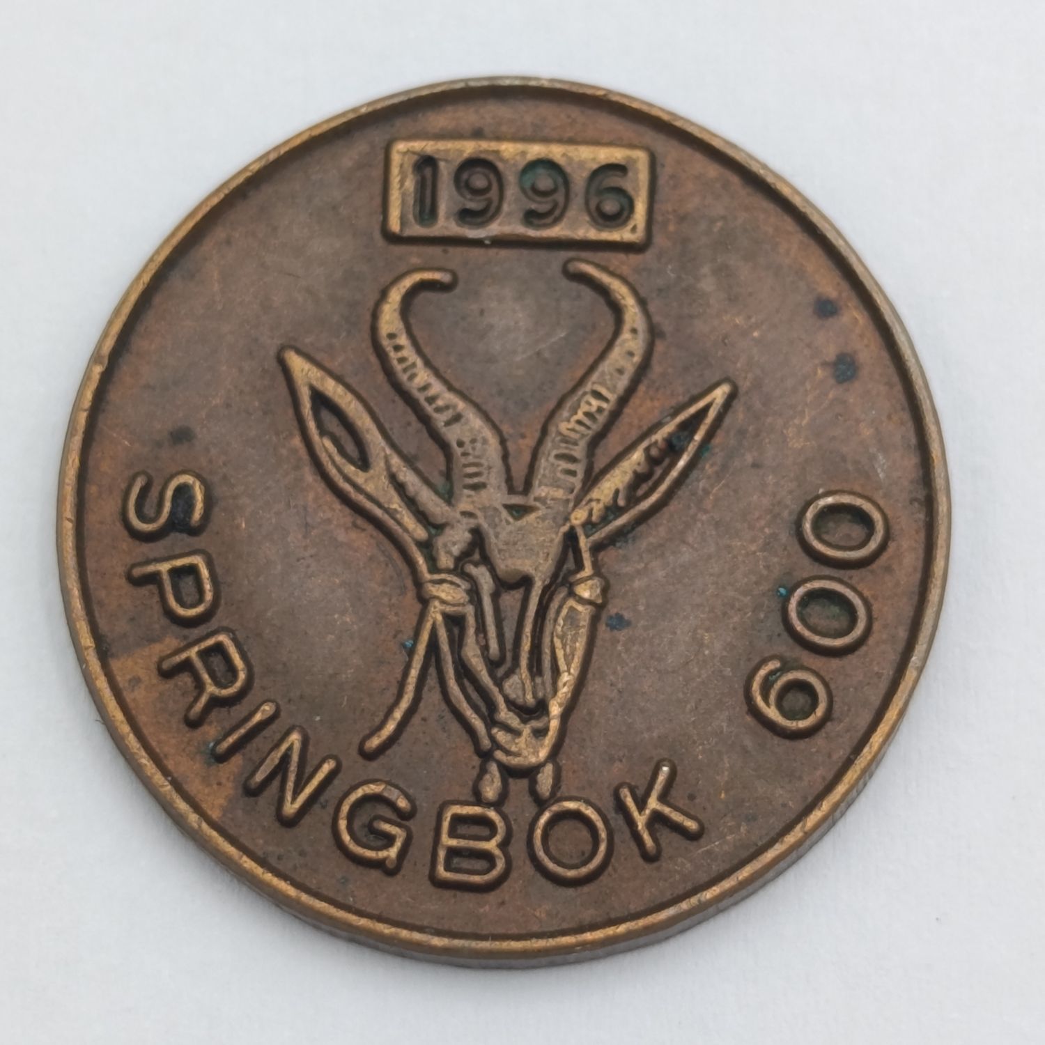 1996 Springbok 600 medallion