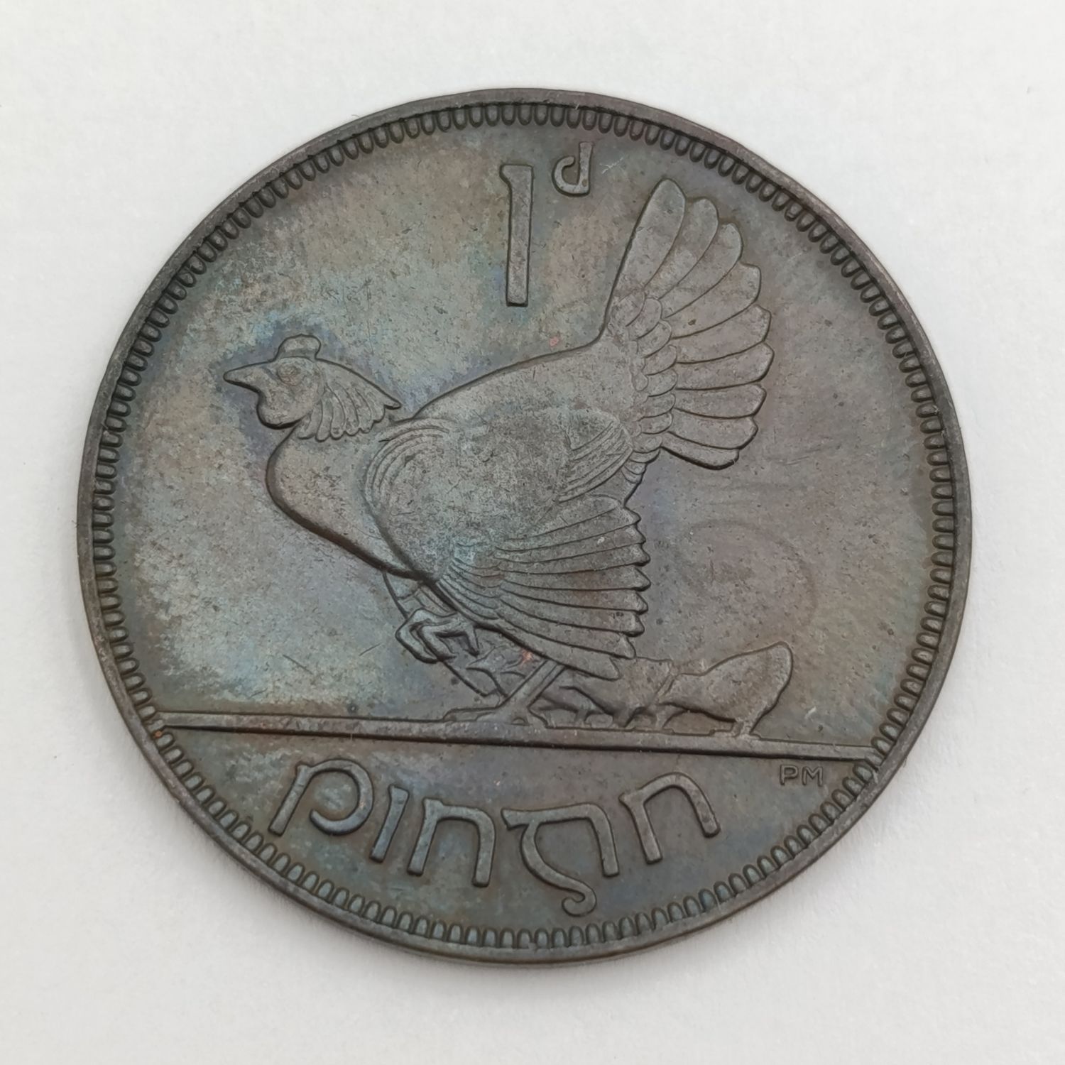 Ireland 1928 penny uncirculated