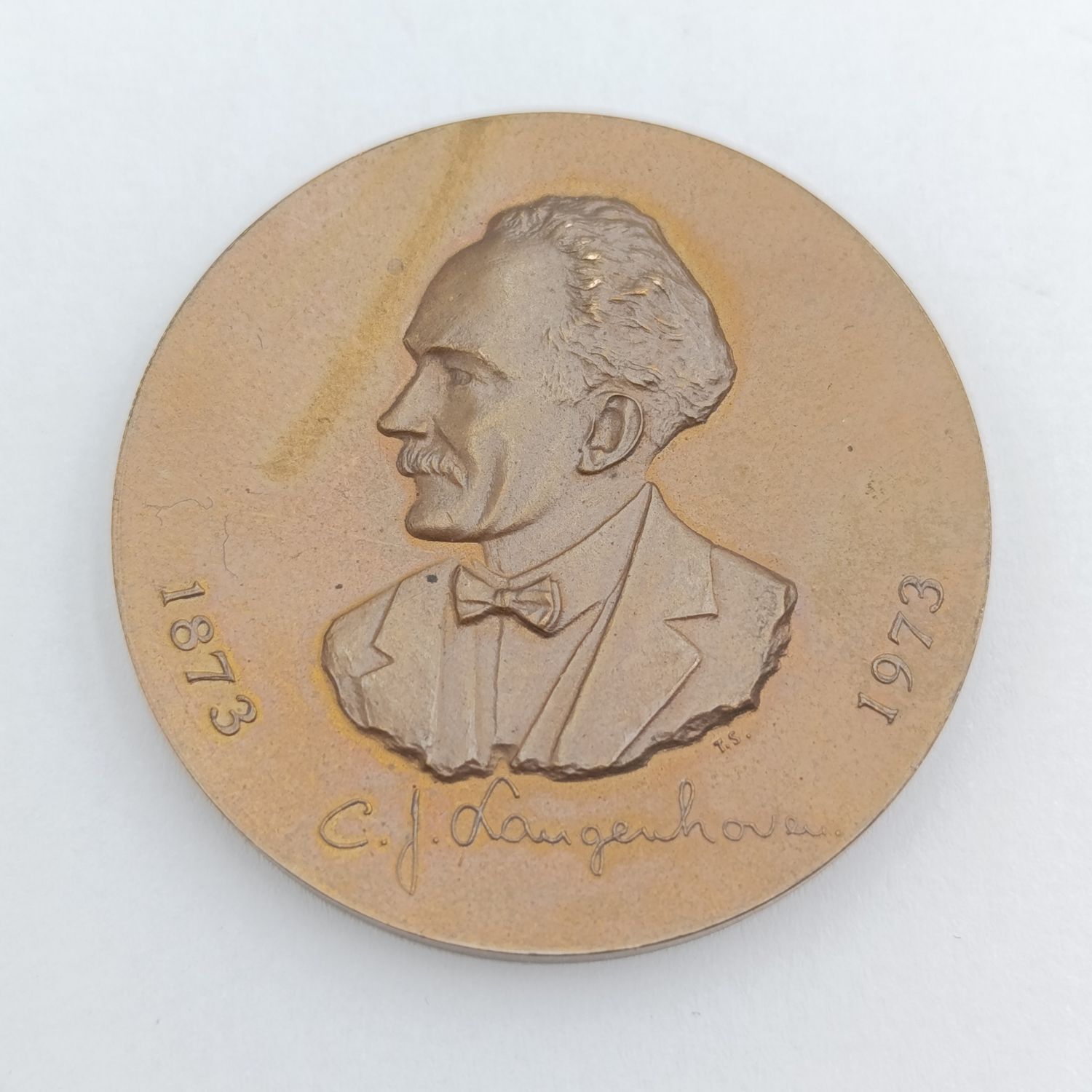 1973 FAK Langenhoven medallion