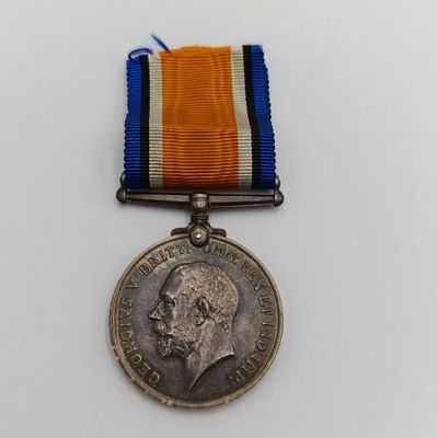 WW1 War Medal - silver - issued to SJT GP Britz - Heidelberg Kdo