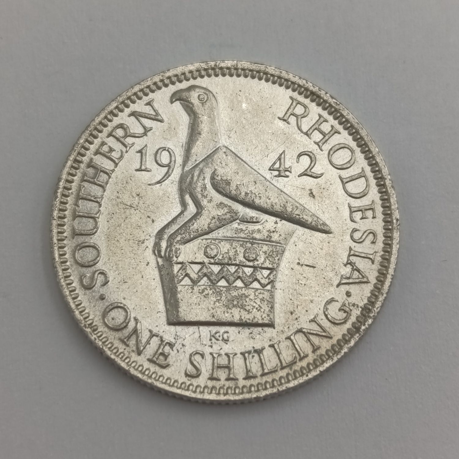 Southern Rhodesia 1942 Shilling AU++