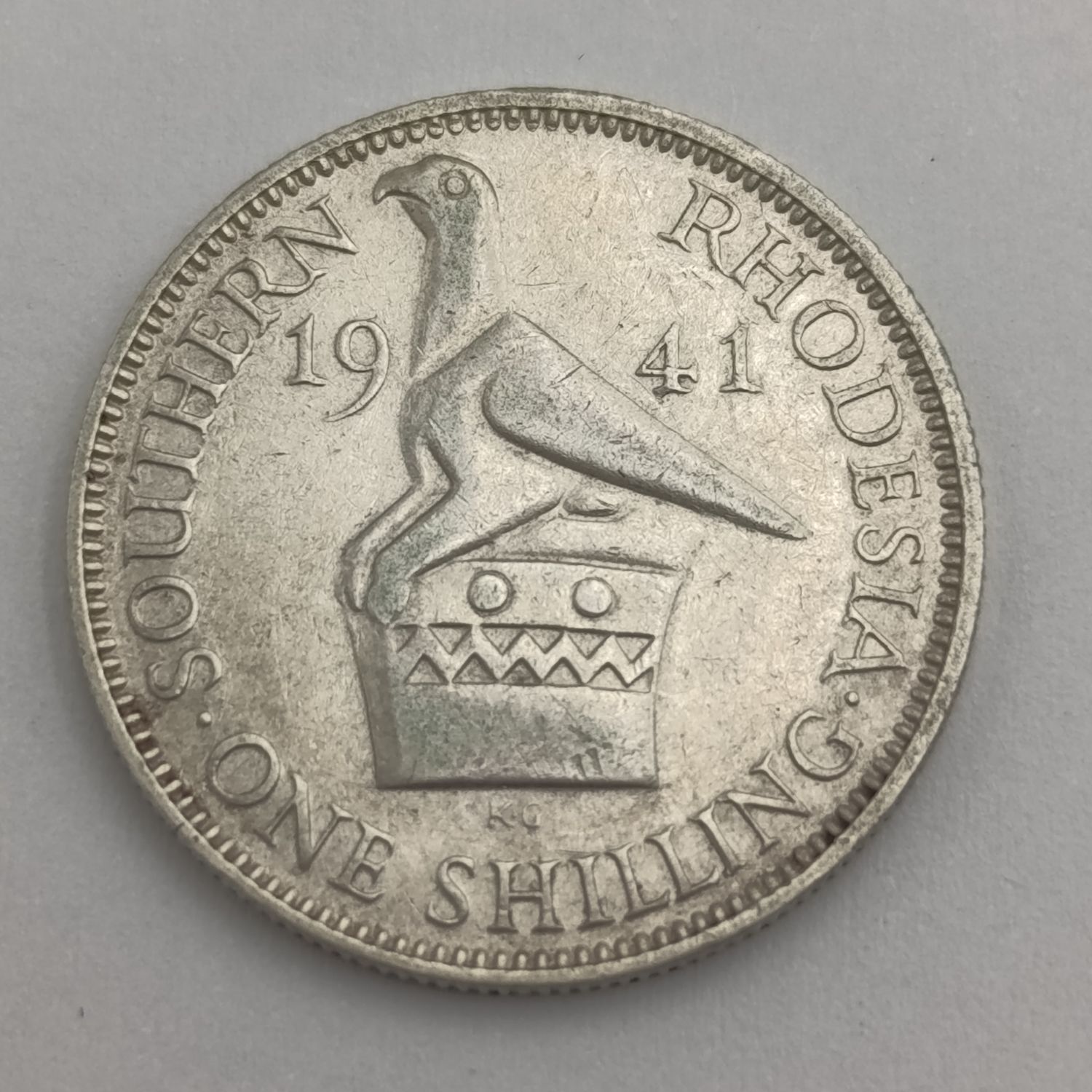 Southern Rhodesia 1941 Shilling XF