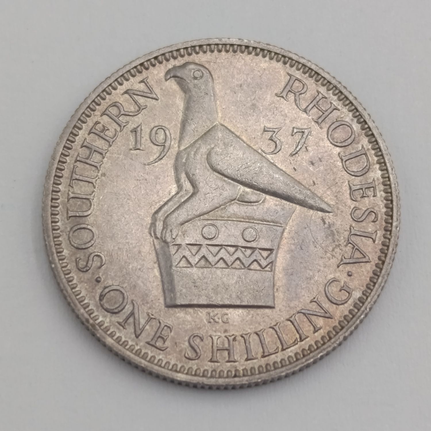 Southern Rhodesia 1937 Shilling uncirculated