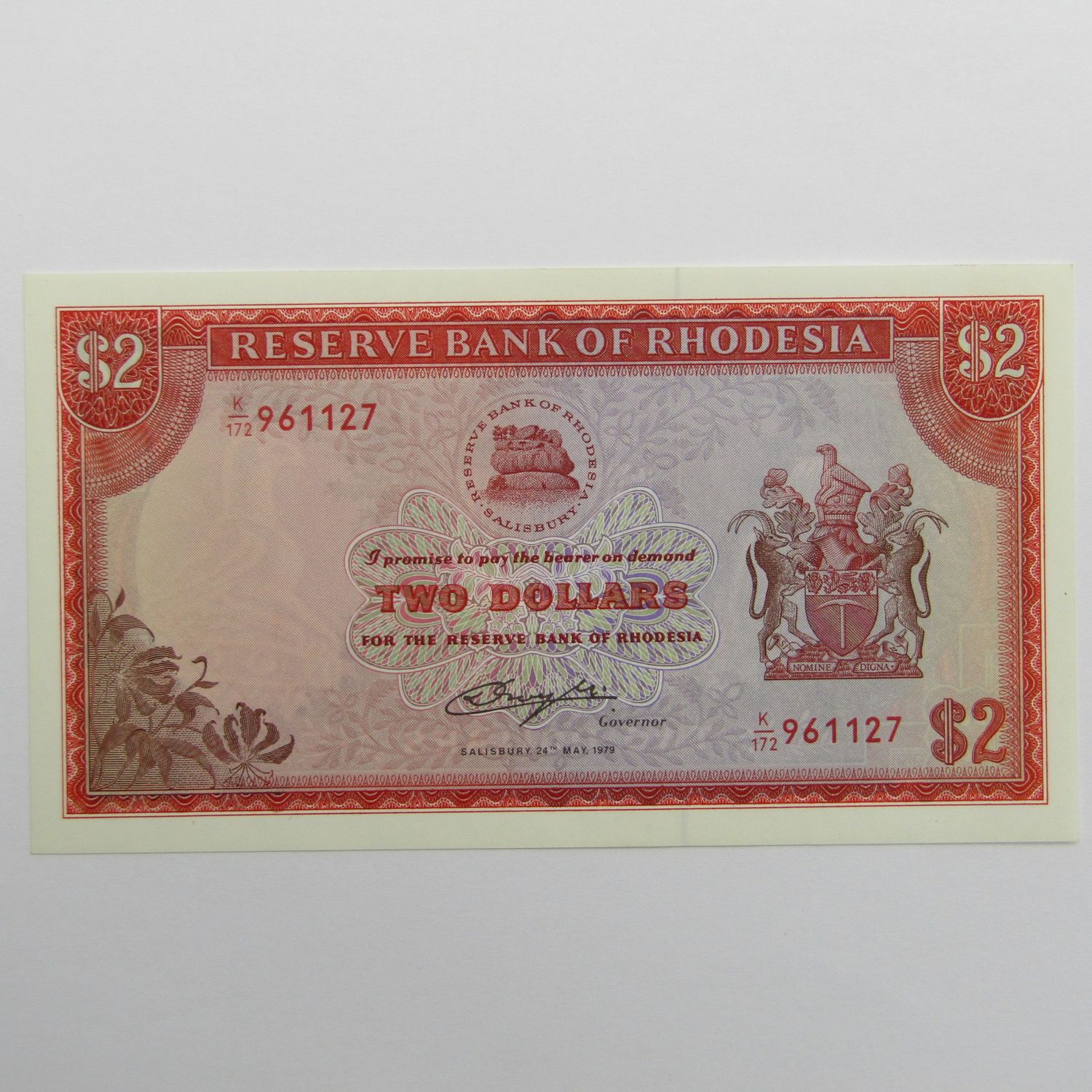 2 Dollars Banknote 24 May 1979 Uncirculated