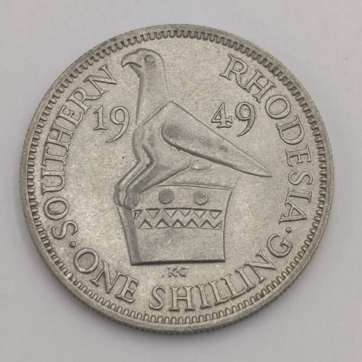 Southern Rhodesia 1949 Shilling uncirculated