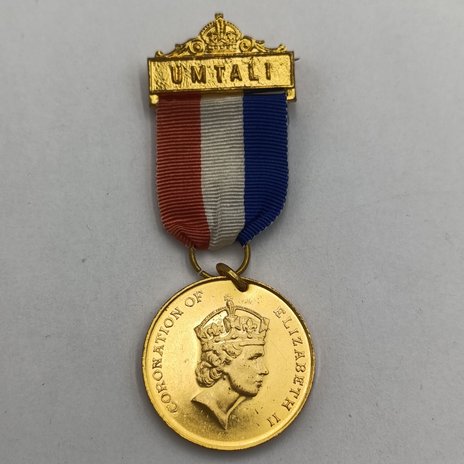 1953 Queen Elizabeth coronation medal with Umtali clasp