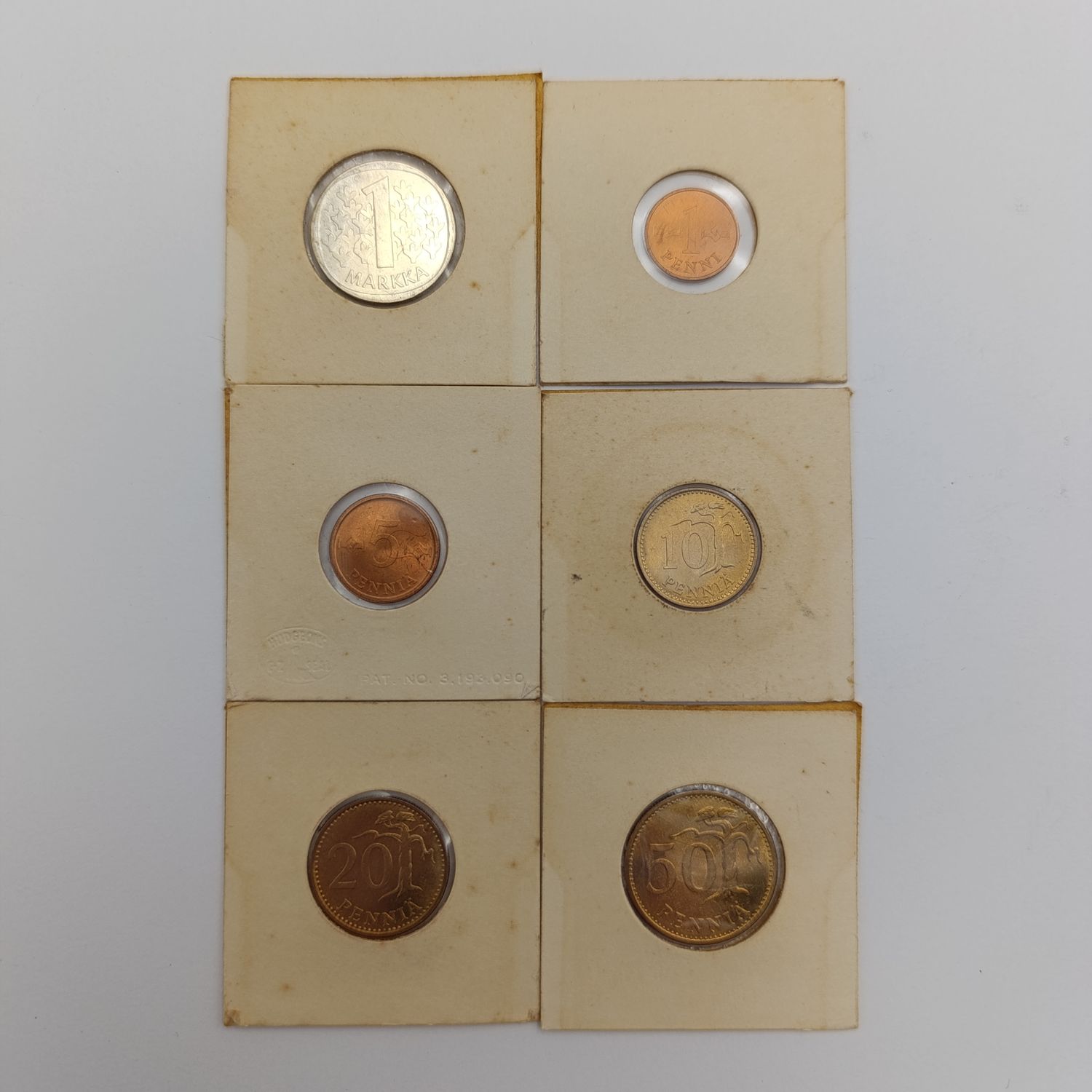1965 Finland uncirculated set of coins