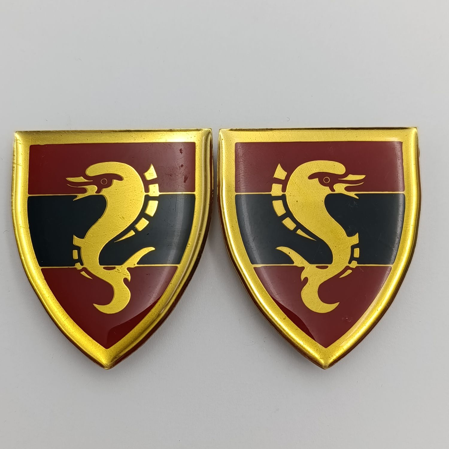 Set of SADF 16 Engineers regiment Shoulder flashes