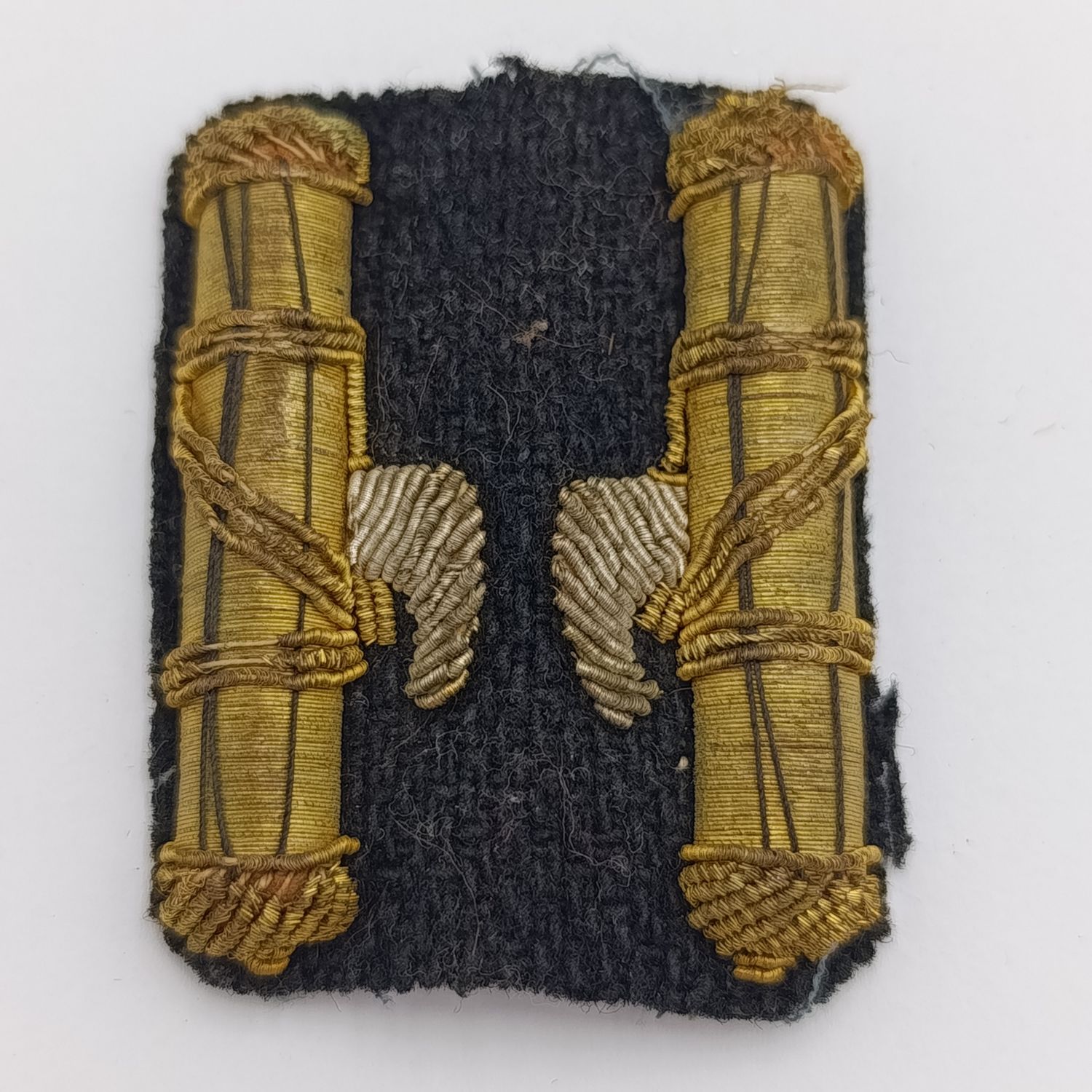 WW2 Italian Fascist Collar badge set - not yet cut