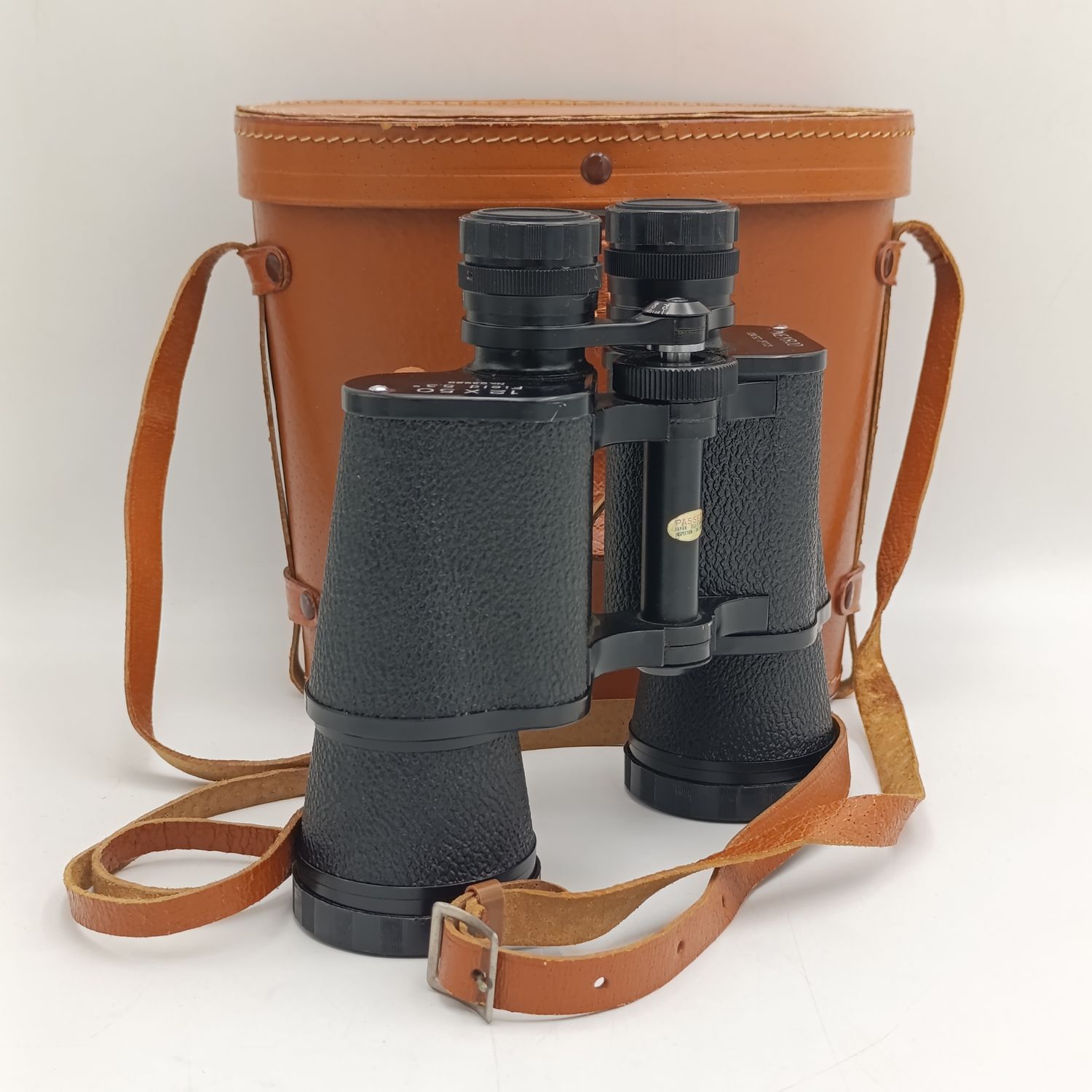 Vintage Nemrod 12x50 binoculars in pouch