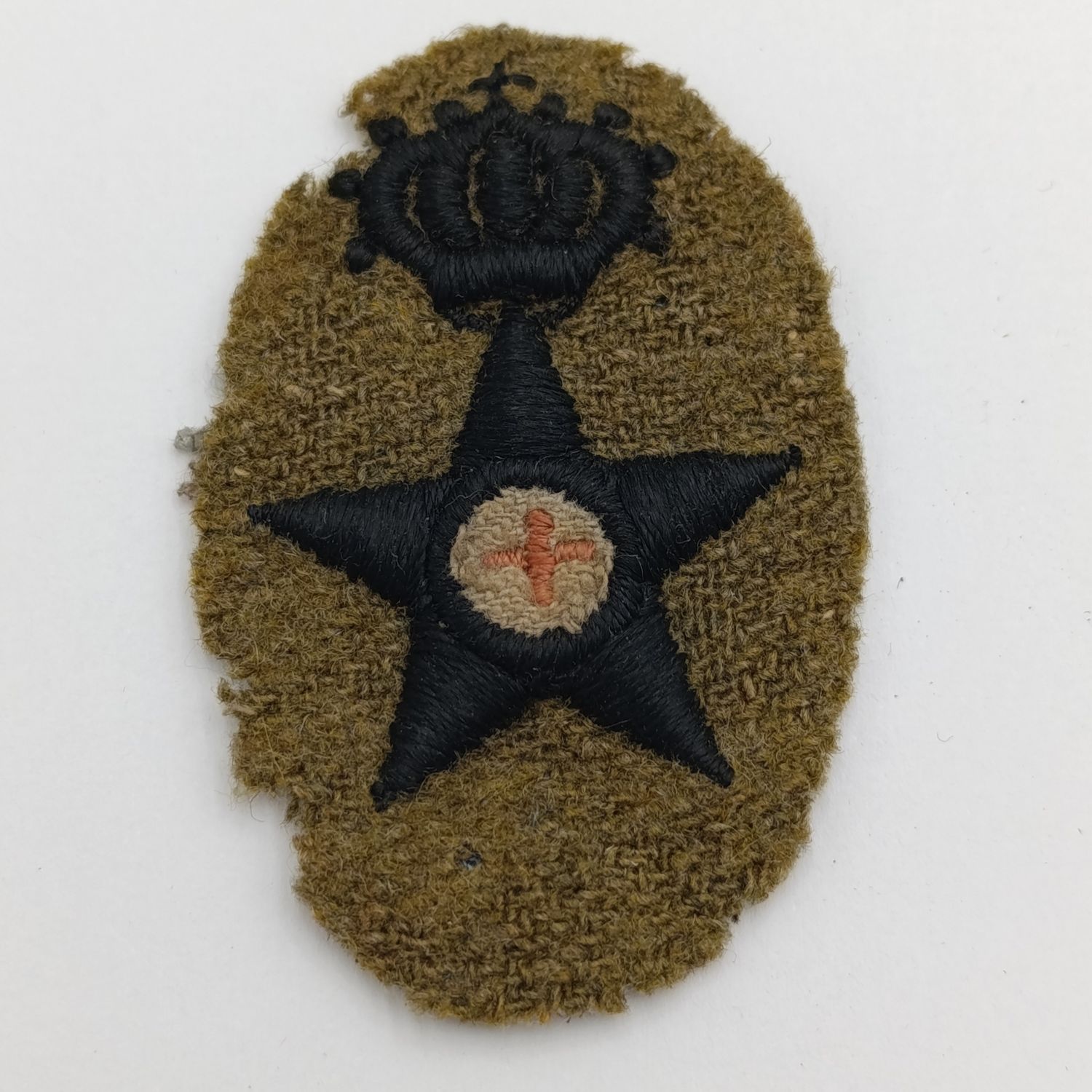 WW2 Italian Army medical corps cloth badge