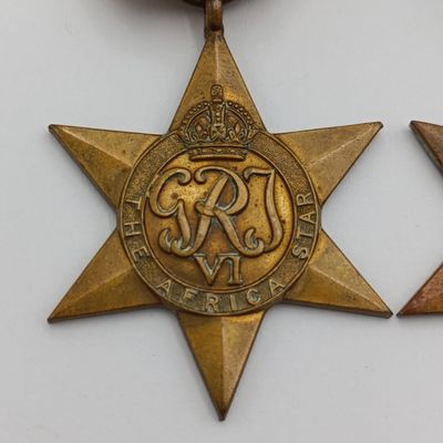 Pair of WW2 Medal Stars issued to M20360 W Fillies