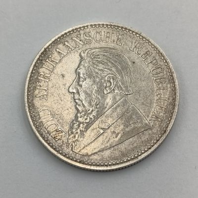 1895 ZAR Kruger Silver half crown - Beautiful coin