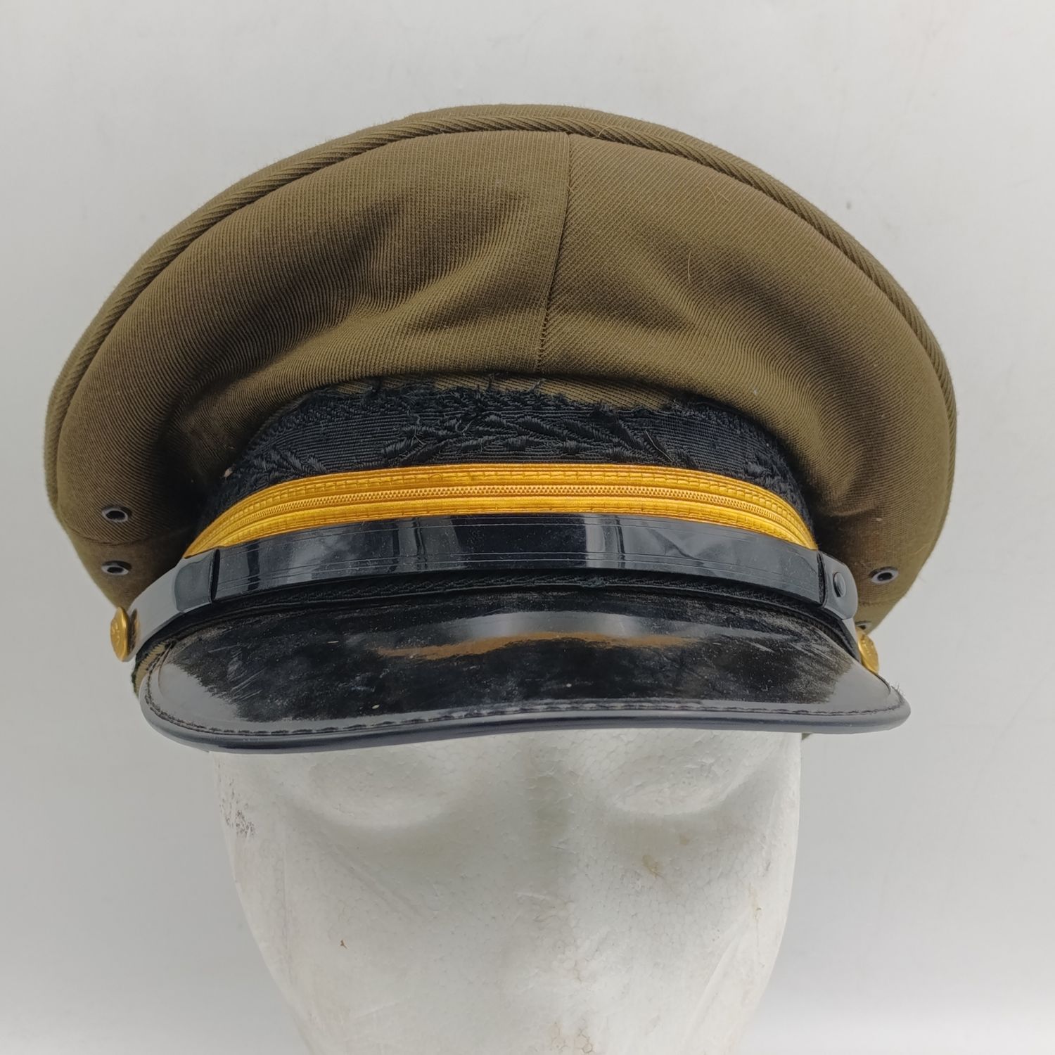 SA Railway Police officer peak cap