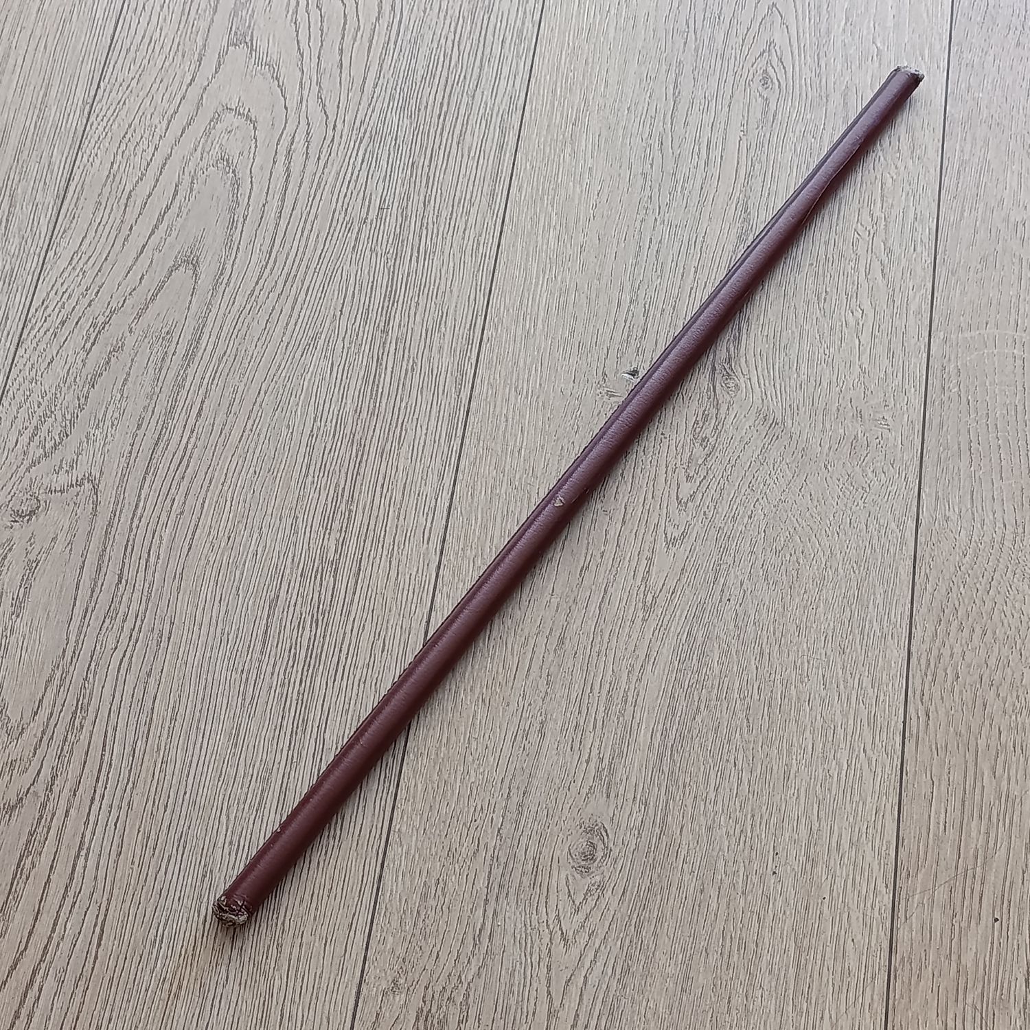 SADF brown leather swagger stick