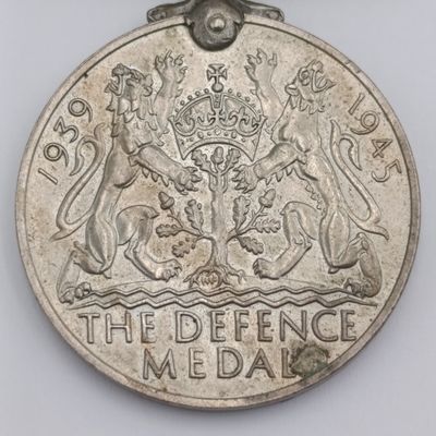 WW2 The Defence Medal issued to C567333 M, Dezuk