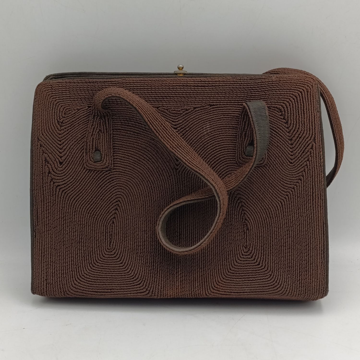 Vintage Dark brown genuine Corde (Redgd) trade mark product made in England