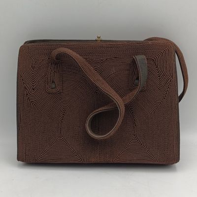 Vintage Dark brown genuine Corde (Redgd) trade mark product made in England