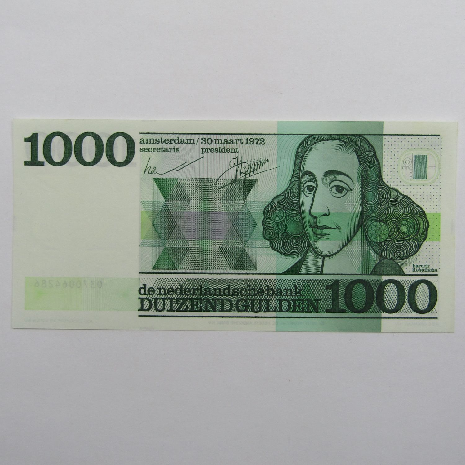 Netherlands banknote 1000 (One Thousand) Gulden 1994 crisp uncirculated