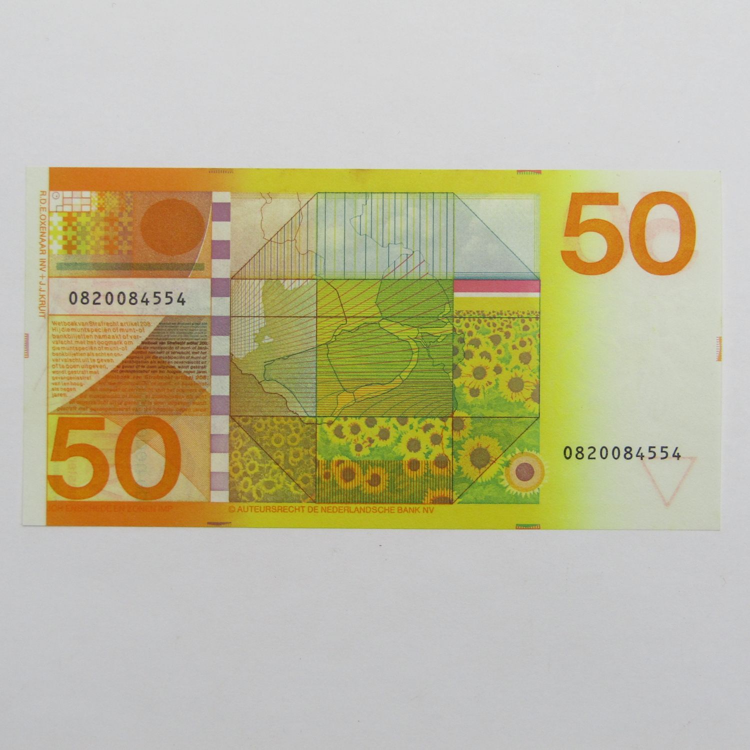 Netherlands Banknote 50 Gulden 1982 - uncirculated (UNC)