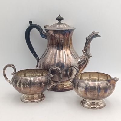 Vintage Marlboro silverplated tea set - 3-piece