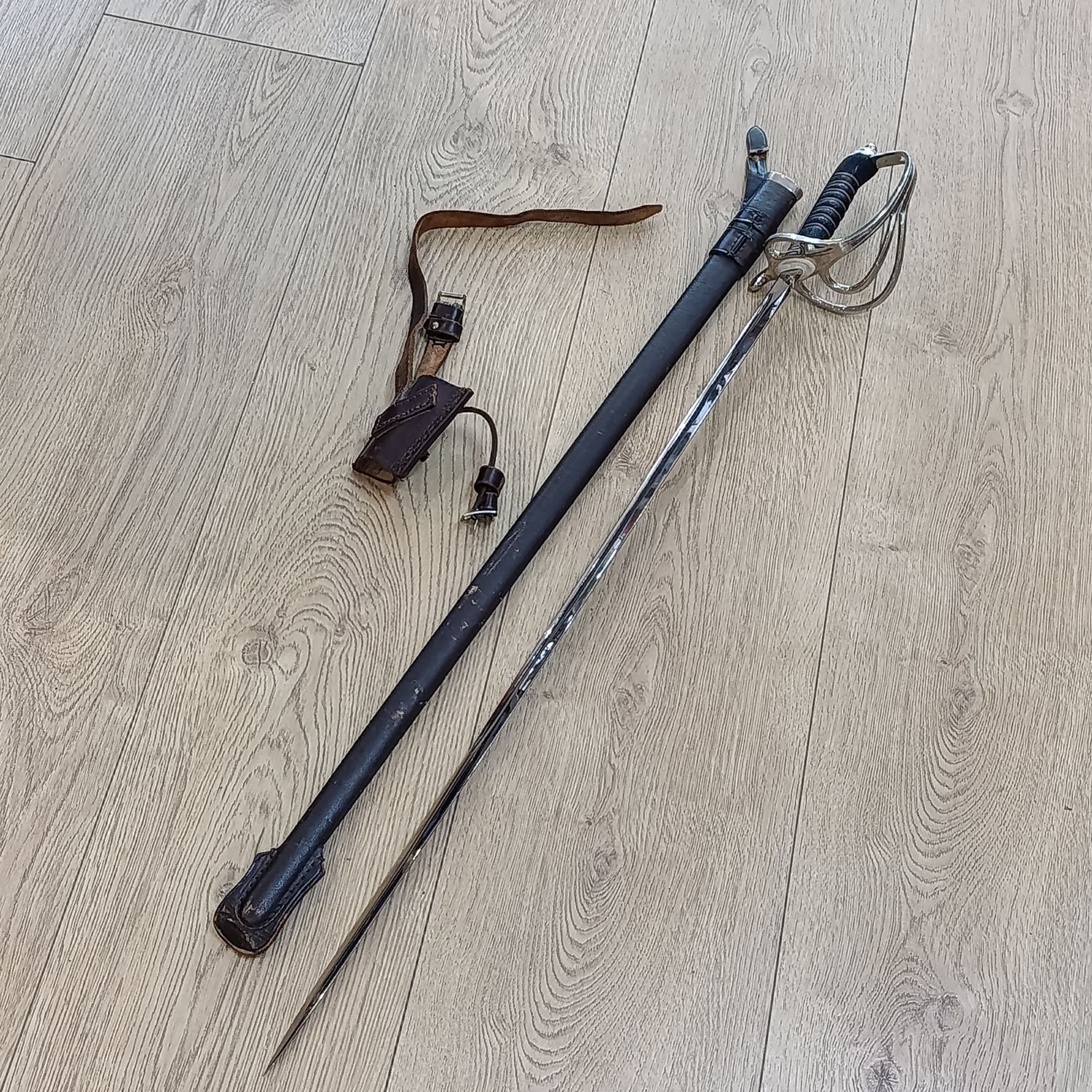 Old SADF Ceremonial dress sword with sheath