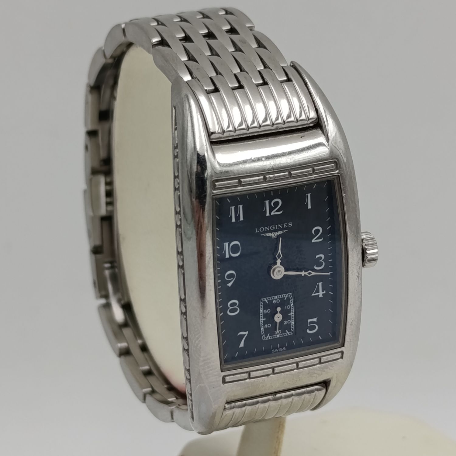 Longines BelleArti Black dial quartz ladies watch - L2.501.4 - working