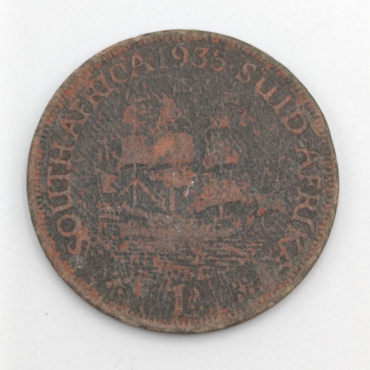 1935 Fibre Penny used to teach with in SA Union-times Schools
