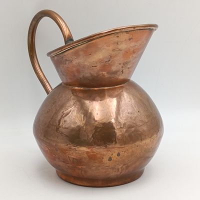 Antique Copper De Klerk Style pitcher