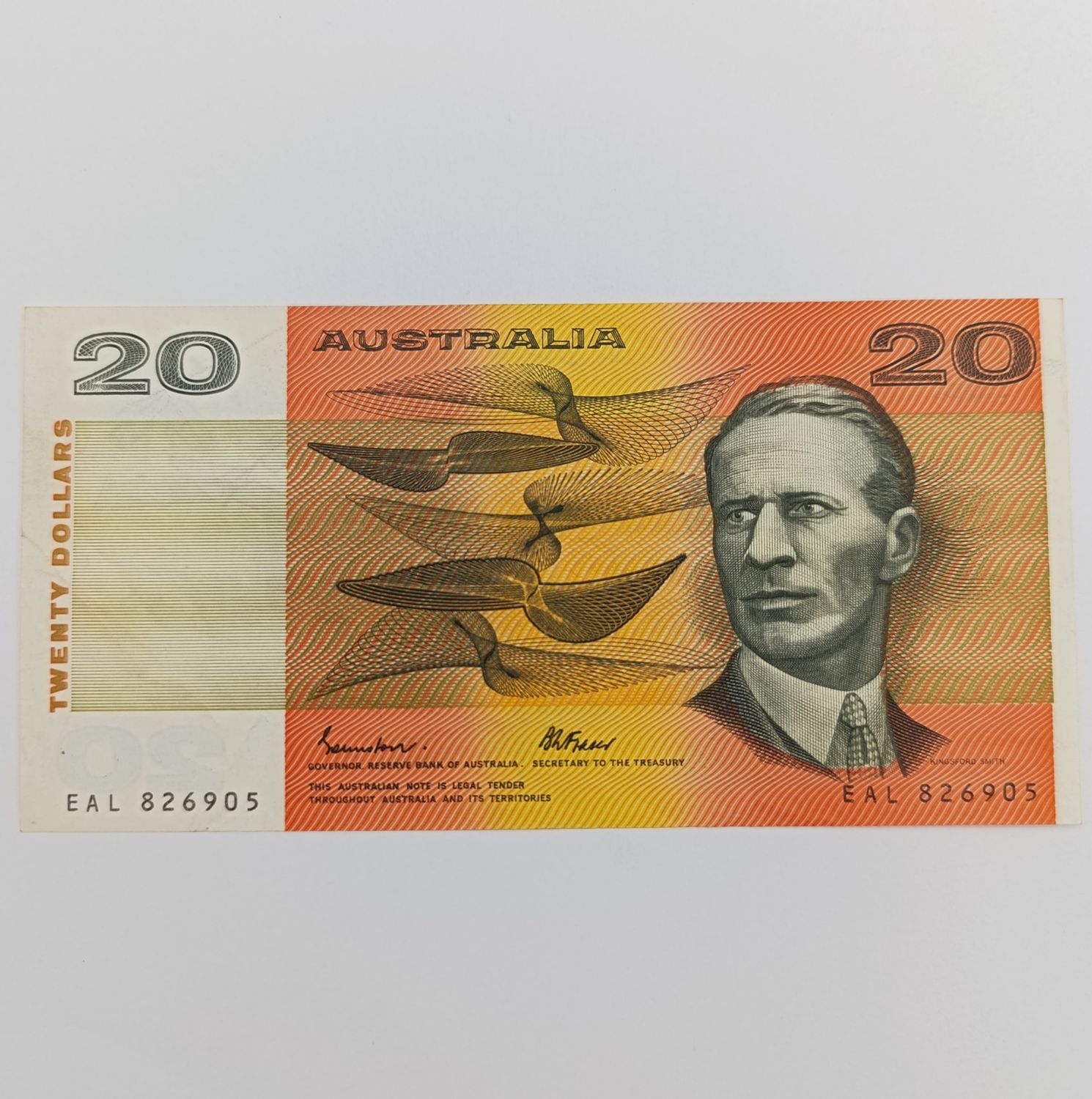 Australia $20 banknote XF - some creases