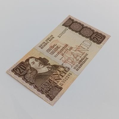South Africa R20 Gerhard de Kock banknote uncirculated