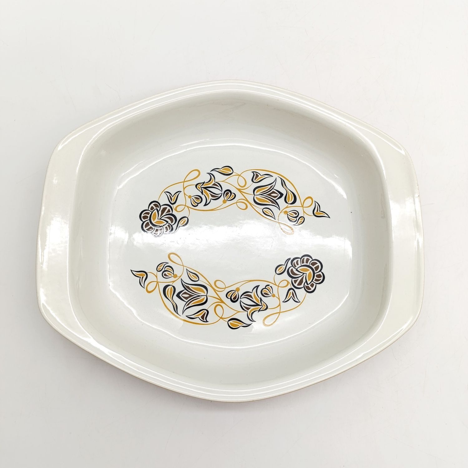 Vintage Poole Pottery &quot;Desert Song&quot; oven-proof dish