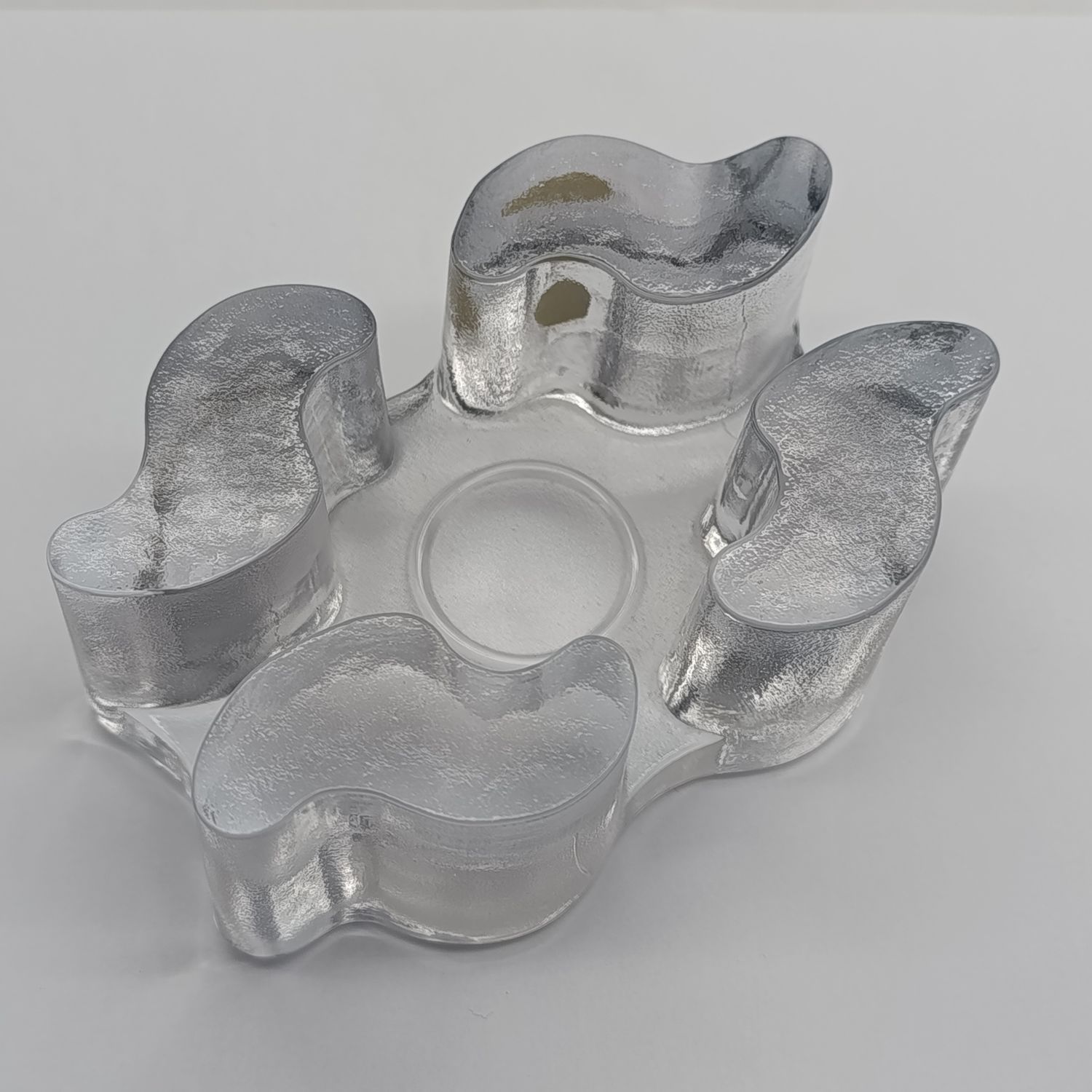Ritzenhoff Cristal handarbeit Hand-made crystal candle pot warmer