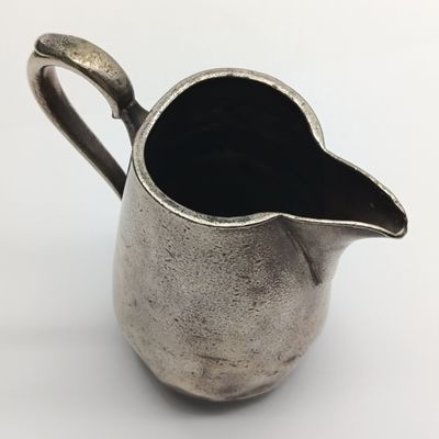 Antique Cleghorn&#39;s hotelware silver plated milk jug